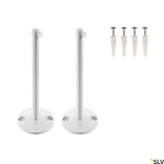 SLV DEFLECTOR, for TENSEO low-voltage cable system, long, white, 2 pieces 186341